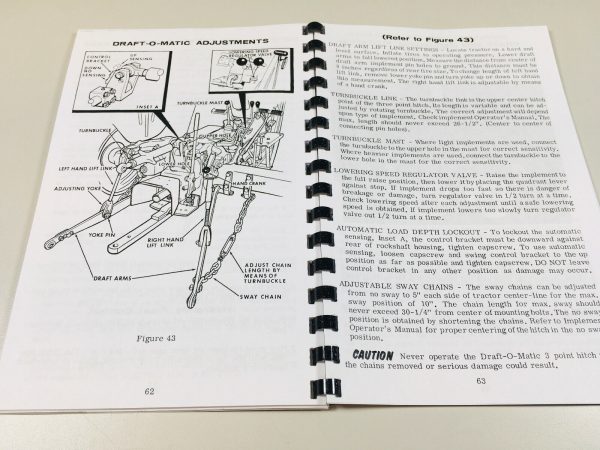 J I Case 580 Ck Tractor Loader Backhoe Operators Owners Manual Maintenance Set - Image 6