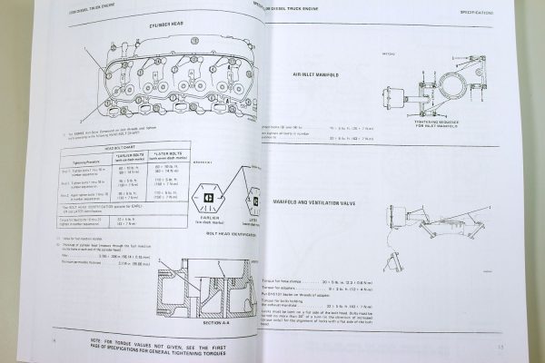 Cat Caterpillar 3208 Diesel Truck Engine Service Manual Serial No. 40S1-Up - Image 4