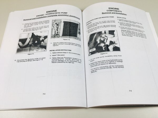 Mustang 921 Skid Steer Service Repair Manual Set Technical Shop Book Overhaul - Image 6