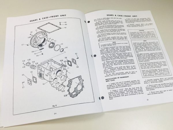 Dana Corp P8500 16 Speed Air Shift Spicer Transmission Service Manual - Image 5