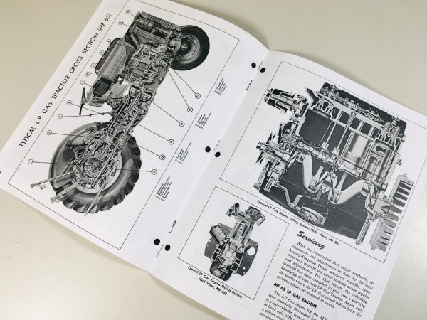 Massey Ferguson 50 65 85 88 Lp Gas Tractors Owners Operators Manual Propane Fuel - Image 4