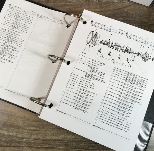 Farmall International 856 Diesel Tractor Service Parts Manual Set Shop Book D407 - Image 10