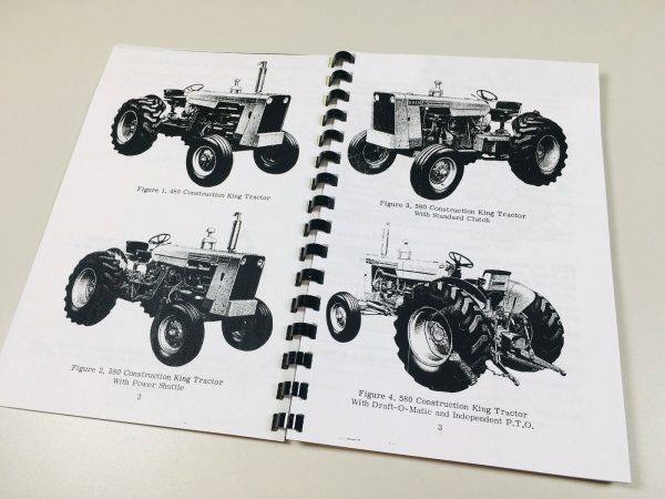 Case 480Ck-580Ck Tractors Operators Owners Manual 480 580 Construction King Book - Image 2