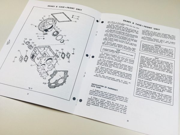 Dana Corp 8500 12 16 Speed Spicer Transmission Service Manual - Image 6