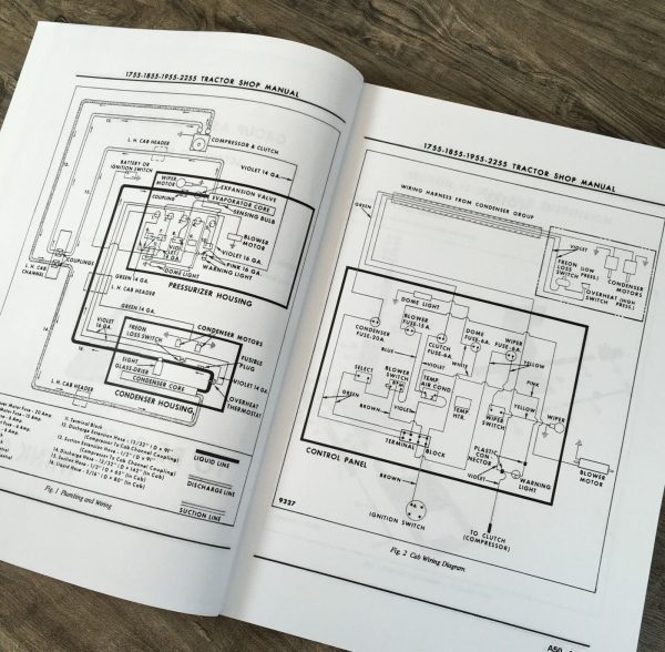 Oliver 1755 1855 1955 2255 Tractor Service Manual Repair Shop Technical Workshop - Image 3