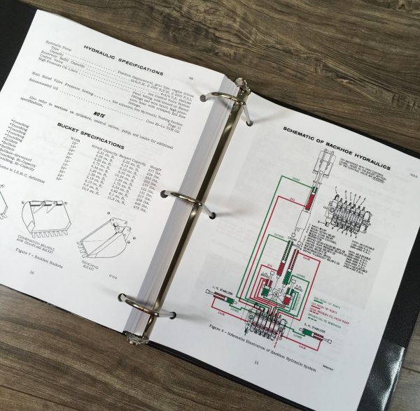 Case 680 Ck Construction King Loader 34 Backhoe Service Manual Parts Catalog Set - Image 6