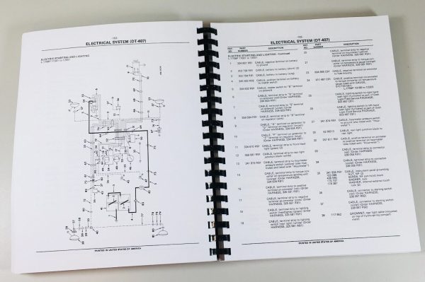 International 175B Crawler Loader Service Parts Manual Set Repair Shop Catalog - Image 9