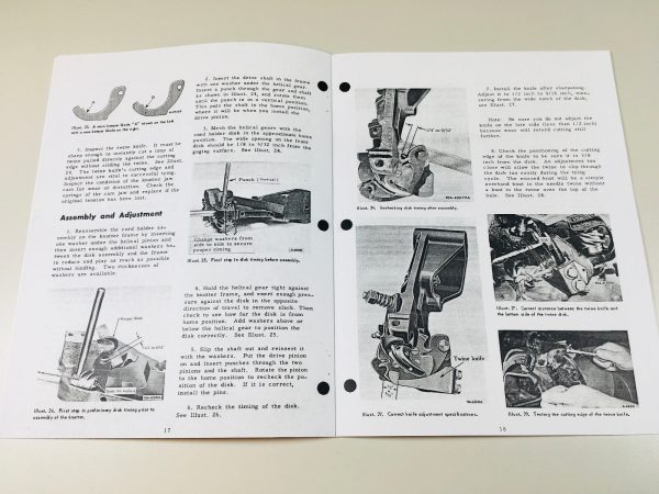 Case 46 Baler Tying Mechanism Technical Service Manual - Image 6