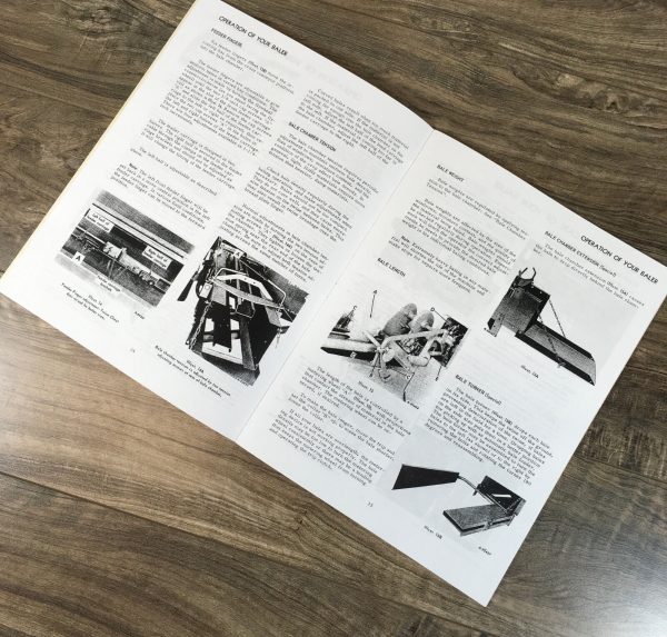 International 420 Baler Parts Operators Manual Set Owners Book S/N 000504-Up Ih - Image 6