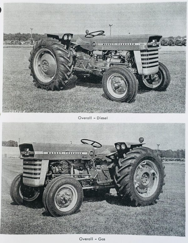 Massey Ferguson Mf 135 Tractor Owners Operators Manual Maintenance Gas Diesel - Image 2