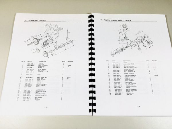 Kubota L295 L295F-P L295Dt-P Tractor Manual Parts Catalog Operators Set Book - Image 11