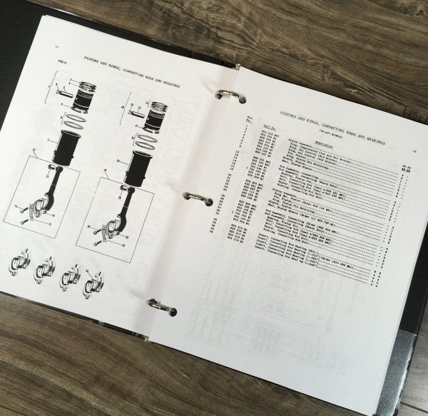 Massey Ferguson To20 Te20 To30 Tractor Service Parts Manual Repair Shop Set - Image 10