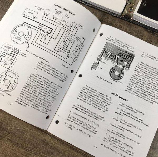 Farmall International 1568 Tractor Service Parts Manual Set Workshop Book DV550 - Image 9