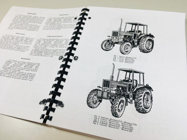 Belarus 510 512 520 522 550 552 560 562 570 572 Tractor Parts Manual Catalog - Image 2