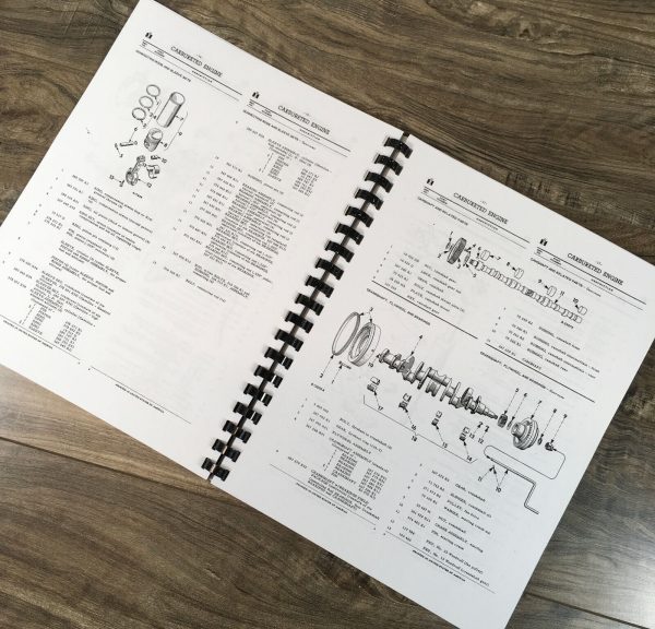 Farmall International 606 Gas Tractor Service Parts Operators Manual Set C221 - Image 9