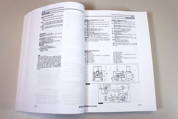 Massey Ferguson Mf 200 Series 230 240 250 265 275 290 298 Tractor Service Manual - Image 4