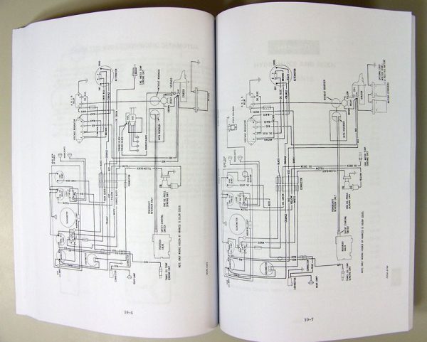 Set International 500 Series C 500C Crawler Tractor Service Manual Parts Catalog - Image 7