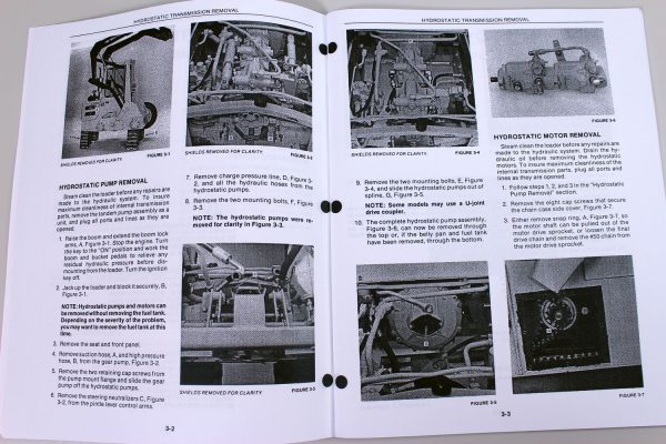 New Holland L451 L452 L454 L455 Skid-Steer Loader Service Repair Shop Manual - Image 4