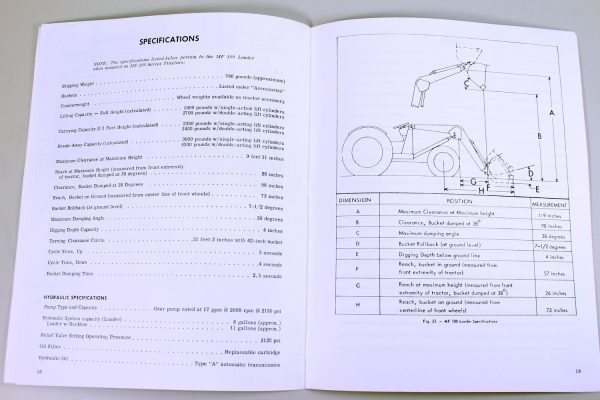 Massey Ferguson Mf 100 Loader Operators Owners Manual Mf 35 50 65 202 203 204 - Image 7