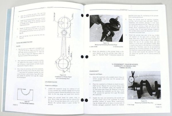 Ford 1000 Tractor Service and Operators Manual Owners Repair Shop Set Workshop - Image 3