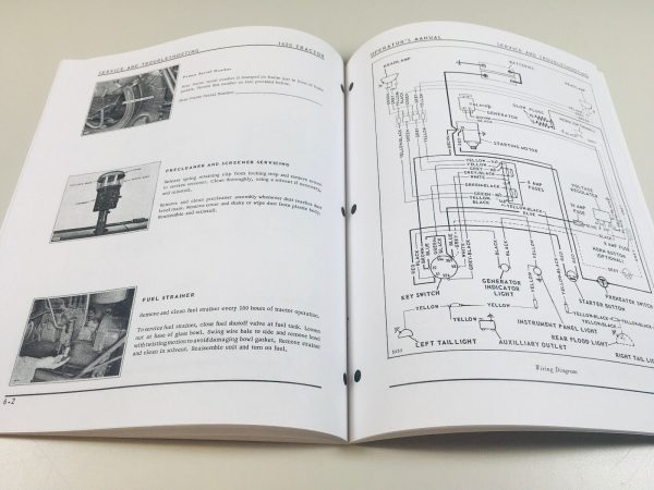 Oliver 1450 Tractor Owners Operators Manual Maintenance Lubrication Adjustments - Image 4