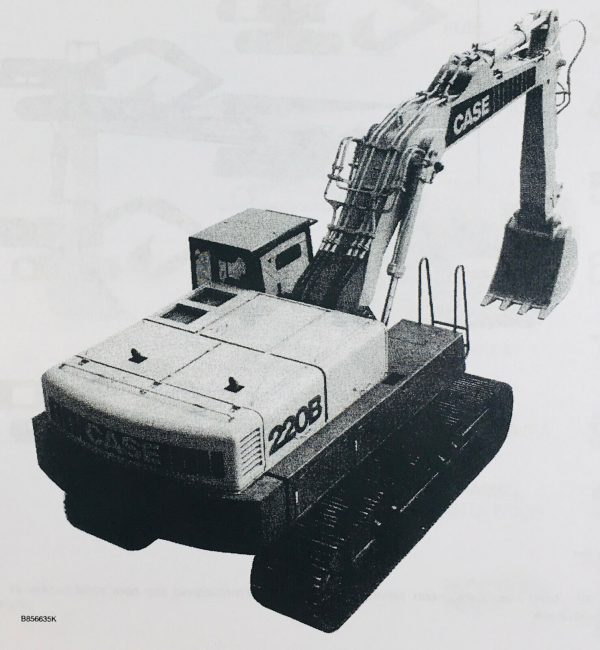 Case 220B Crawler Excavator Parts Catalog Manual - Image 2