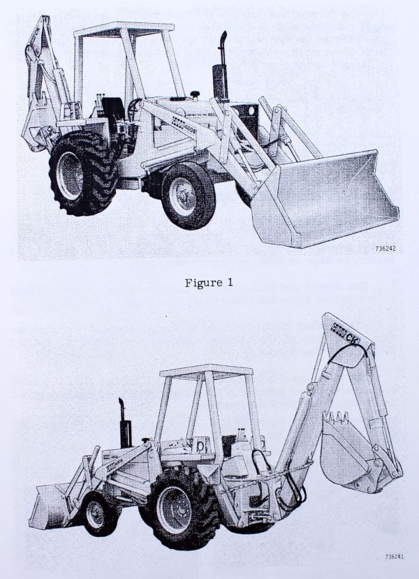 Case 480B 480Ck Series B Tractor Loader Backhoe Owners Operators Manual - Image 3