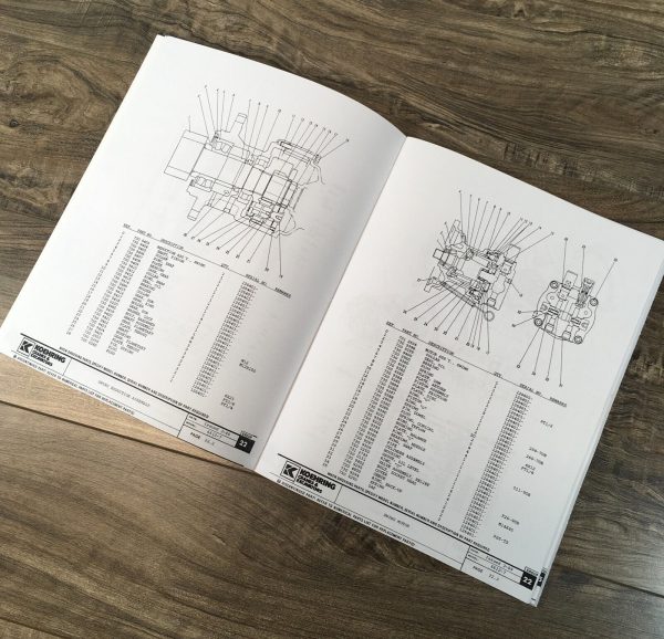 Koehring 6612-7 Hydraulic Excavator Parts Manual Catalog Assembly SN -126601 - Image 5