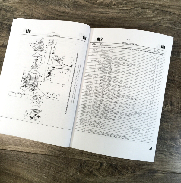 International T-14 TD-14 Crawler Tractor Parts Manual Catalog Assembly Schematic - Image 5