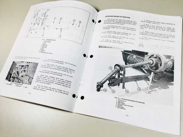 Massey Ferguson Mf 126 Wire Baler Owners Operators Manual Maintenance - Image 3