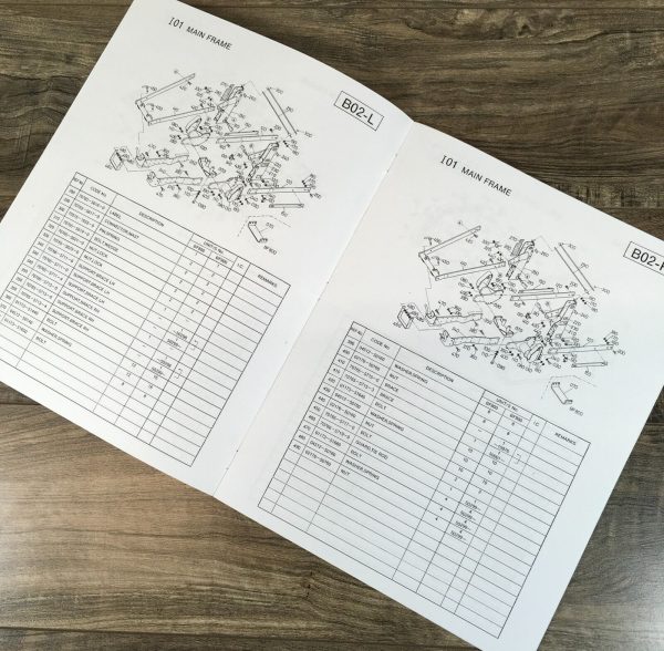 Kubota BF800 BF900 Front Loader for L3350 L3750 L4150 Parts Operators Manual Set - Image 8