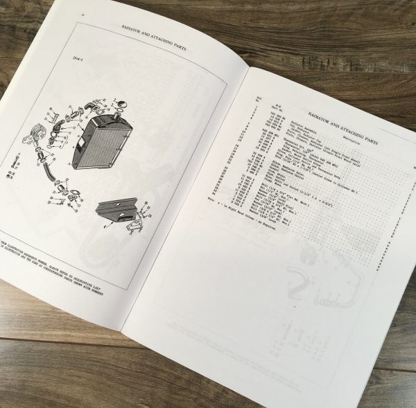 Massey Harris Colt Tractor Parts Repair Manual Catalog Assembly S/N 1001 & Up - Image 6