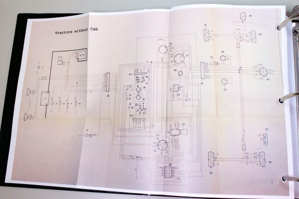 David Brown Case 1490 1690 Tractor Service Technical Manual Repair Shop Binder - Image 8