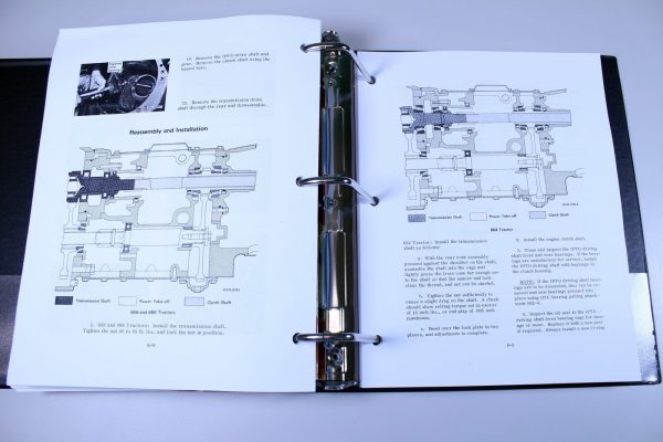 Farmall International 2656 Diesel Tractor Service Parts Operators 6 Manual Set - Image 7