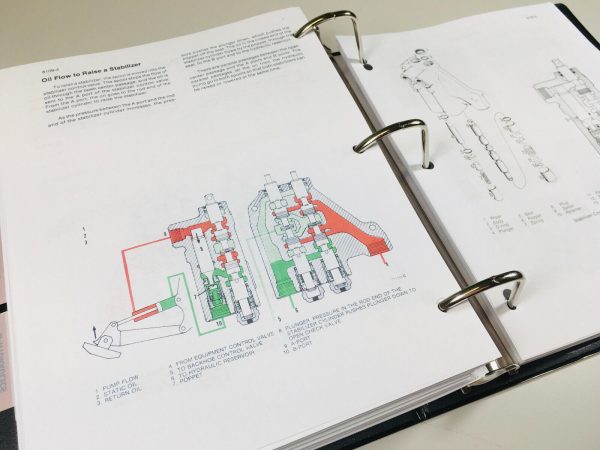 Case 480E Tractor Loader Backhoe 480E Ll Landscaper Service Manual Repair Shop - Image 10