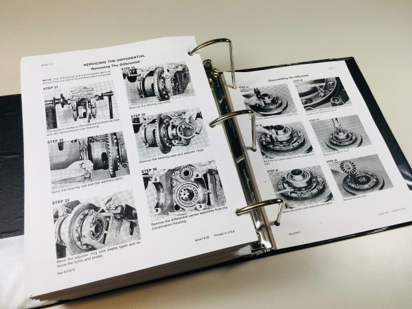 Case 1494 Tractor Service Repair Manual Parts Catalog Shop 3 Book Set Workshop - Image 9