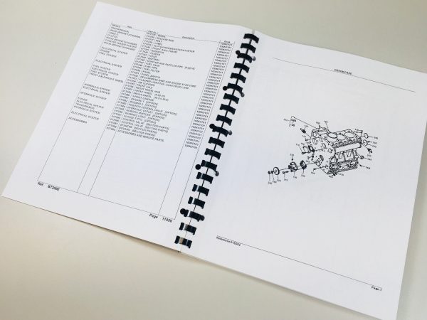 Kubota B7200E Tractor Parts Assembly Manual Catalog Exploded Views Numbers - Image 2