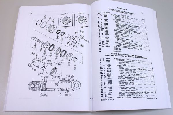 J I Case Model 26 26B Loaders For 480 480B Tractors Parts Catalog Manual E1124 - Image 9