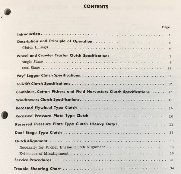 Farmall International Super C Tractor Service Parts Operators Manual Owners Book - Image 4