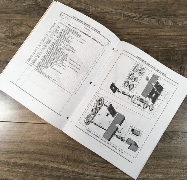 Minneapolis Moline Model D Corn Sheller Parts Operators Manual Set Repair Book - Image 10