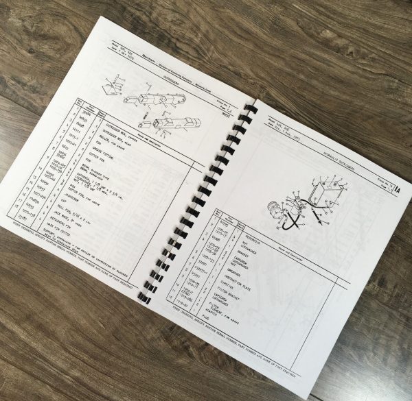 Bantam Koehring 424 Carrier Truck Parts Manual Catalog Book Assembly Schematics - Image 3