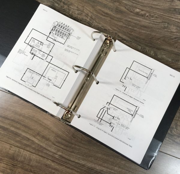 Case 310G Crawler Tractor Dozer Loader Service Manual Parts Catalog Repair Set - Image 7