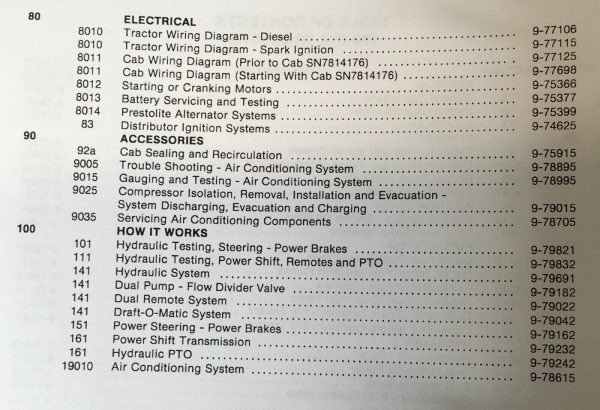 Ji Case 770 870 70 Series Tractor Service Manual Repair Shop Technical Workshop - Image 4