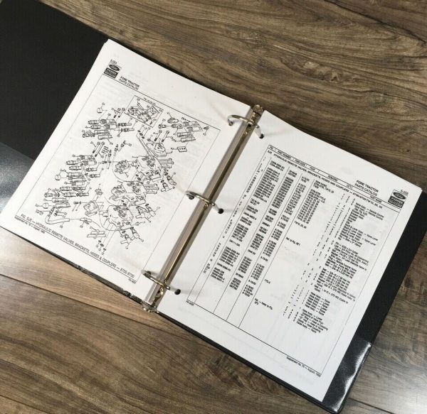 Ford 8700 9700 Tractor Service Parts Manual Repair Shop Catalog Assembly BookSet - Image 7