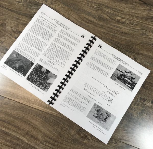 International TD-25 250 Series Crawler Tractor Service Manual Set Repair Book - Image 9