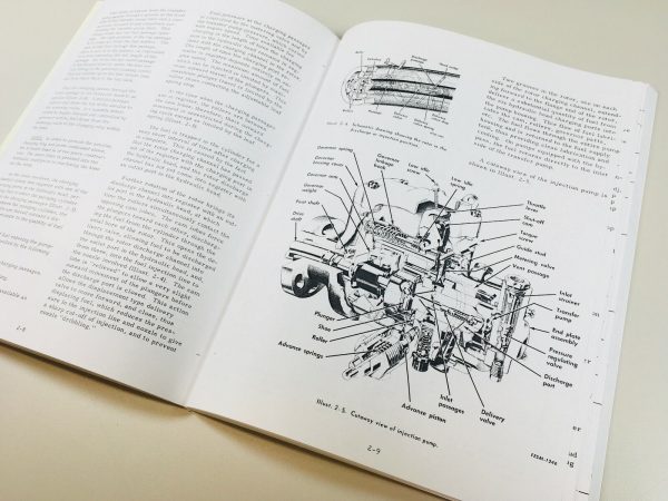 International Dt-429 Engine Only 4100 4156 Tractor Service Parts Manual Set Shop - Image 8