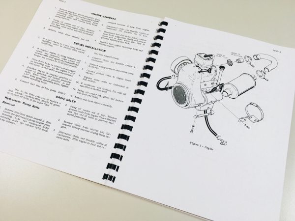 Case 1816 Uni Loader Skid Steer Service Repair Manual Technical Shop Book - Image 4