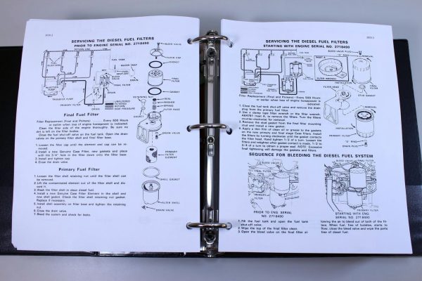 Case 450B Crawler Loader Bull Dozer Service Repair Manual Technical Shop Binder - Image 8