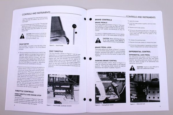 Ford 1300 Tractor Owners Operators Manual Maintenance Diesel Operations Book - Image 3