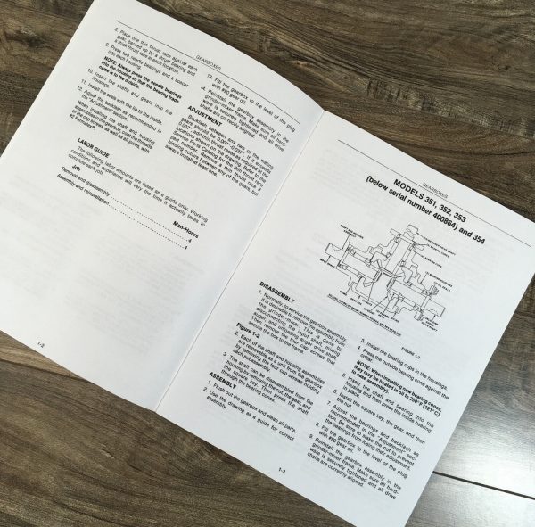 Ford New Holland 340 350 351 352 353 Grinder Mixers Service Manual Repair Shop - Image 3